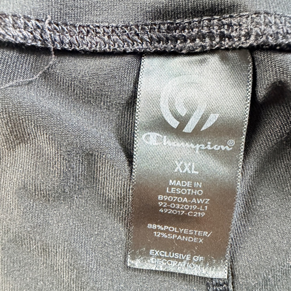 Champion Women's XXL Black Activewear Yoga Pants B9070A-AWZ - Picture 3 of 10